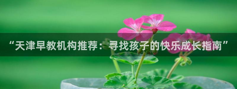 天狮娱乐 138do点c0m：“天津早教机构推荐：寻找孩子的快乐成长指南”