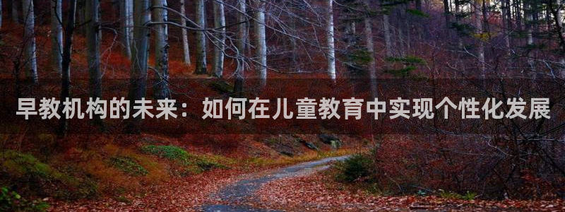 天狮娱乐手机app：早教机构的未来：如何在儿童教育中实现个性化发展
