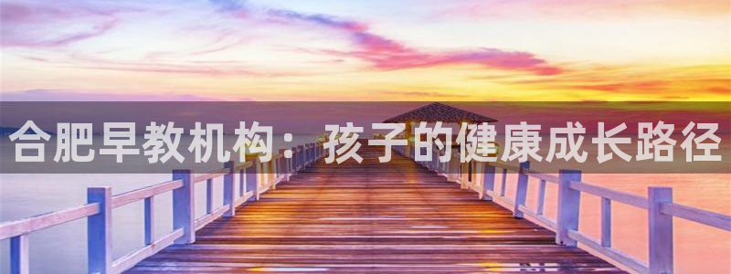 天狮娱乐代理最高多少：合肥早教机构：孩子的健康成长路径
