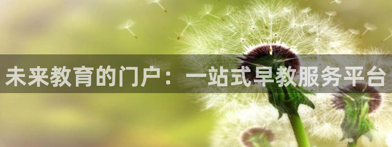 天狮娱乐招商36633：未来教育的门户：一站式早教服务平台