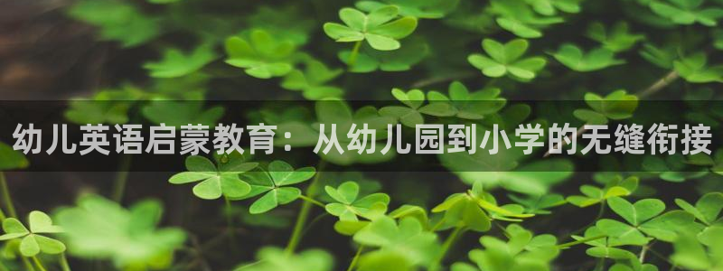 如何成为天狮娱乐的会员：幼儿英语启蒙教育：从幼儿园到小学的无缝衔接